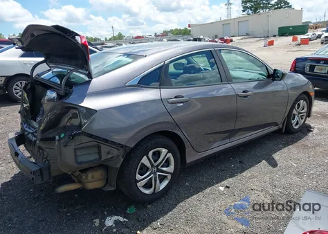 2016 Honda Civic Lx from USA, damaged, VIN 19XFC2F50GE083883